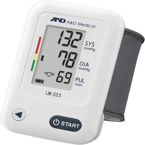 A&d Ub-525 Automatic Wrist Blood Pressure Monitor - White