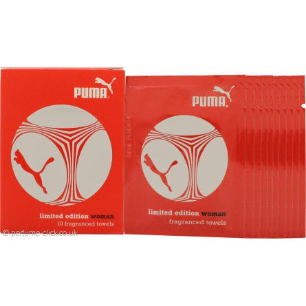 Puma Limited Edition Women Fragranced Towels 10 x 3ml